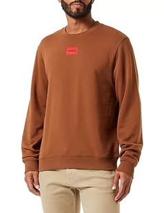 HUGO Sweter męski, Rust/Copper224, XXL - Swetry męskie - miniaturka - grafika 1
