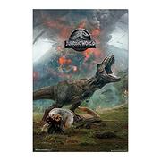 Pozostałe książki - Plakat Jurassic World - Arkusz dekoracyjny Jurassic World / Produkt oficjalnie licencjonowany - miniaturka - grafika 1