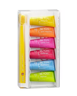 Curaprox BE YOU zestaw 6 past wybielających 10 ml + szczoteczka do zębów 5460 3331 - Szczoteczki do zębów dla dzieci - miniaturka - grafika 2