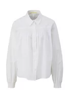 Bluzki damskie - s.Oliver Sales GmbH & Co. KG/s.Oliver Damska bluzka koszulowa z długim rękawem, biały, 42 - miniaturka - grafika 1
