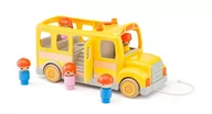 Samochody i pojazdy dla dzieci - Wesoły autobus szkolny- świeci i wydaje dźwięki - miniaturka - grafika 1