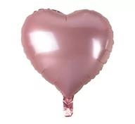 Balony i akcesoria - GoDAN Balon foliowy 18" na urodziny, Serce jasno różowe BFOL/7005-5 - miniaturka - grafika 1