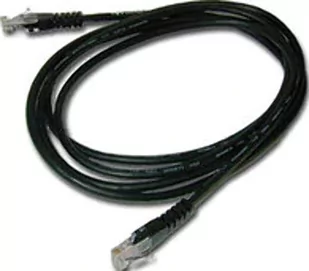 MicroConnect RJ-45/RJ-45 kat.6 0.5m Czarny UTP6005S - Patchcordy - miniaturka - grafika 1