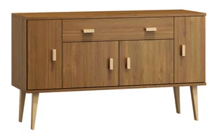 OUTLET - Komoda Venuci nr5 115 cm 1s 4d DĄB - Dom i wnętrze OUTLET - miniaturka - grafika 1