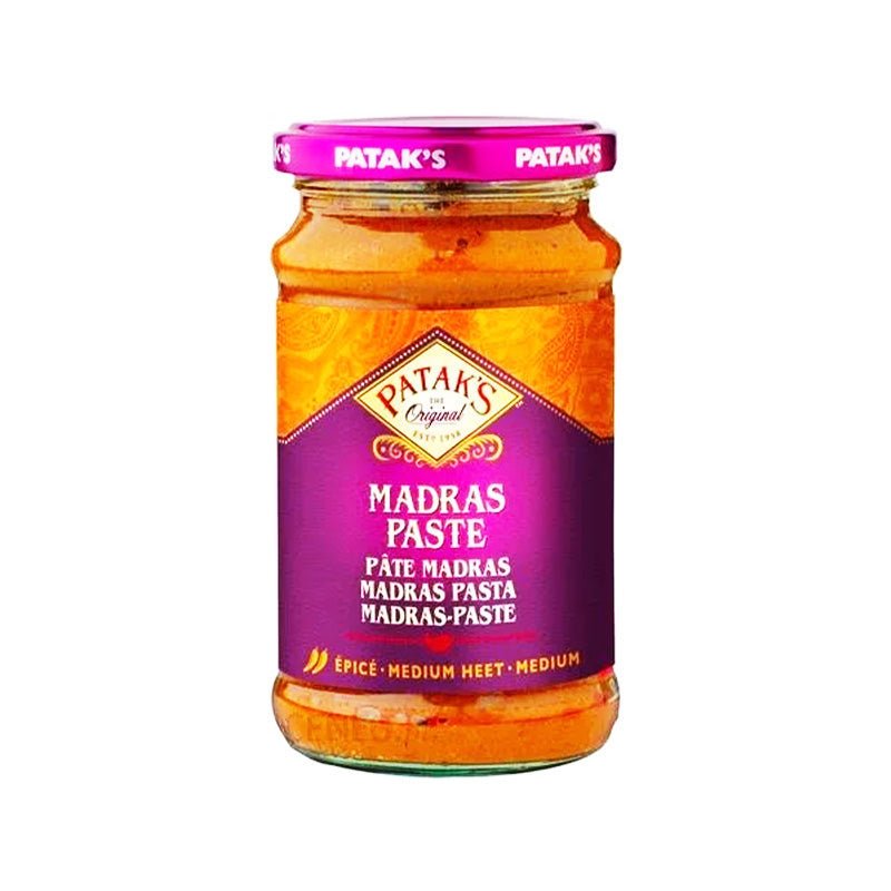 Pasta Patak's Madras 283g – ostra cytrusowo-pikantna aromatyczna baza curry