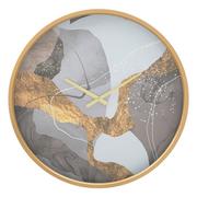 Zegary - Szary zegar ścienny Mauro Ferretti Art, ø 60 cm - miniaturka - grafika 1