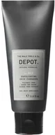 Kosmetyki do pielęgnacji twarzy męskie - Depot 802 Oczyszczający peeling do twarzy z węglem aktywnym o potrójnym działaniu 50ml - miniaturka - grafika 1