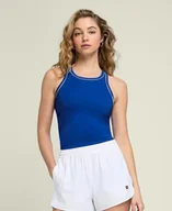 Koszulki sportowe damskie - Damski podkoszulek Wilson W Team Tank Royal Blue L - miniaturka - grafika 1