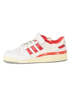 adidas Skórzane sneakersy "Forum 84" w kolorze biało-czerwonym - Trampki męskie - miniaturka - grafika 1