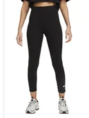 Legginsy - Nike Spodnie materiałowe DV7789 Czarny Regular Fit - miniaturka - grafika 1