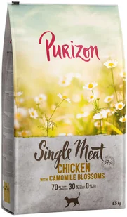 Purizon Single Meat, kurczak z kwiatami rumianku - 2 x 6,5 kg - Sucha karma dla kotów - miniaturka - grafika 2