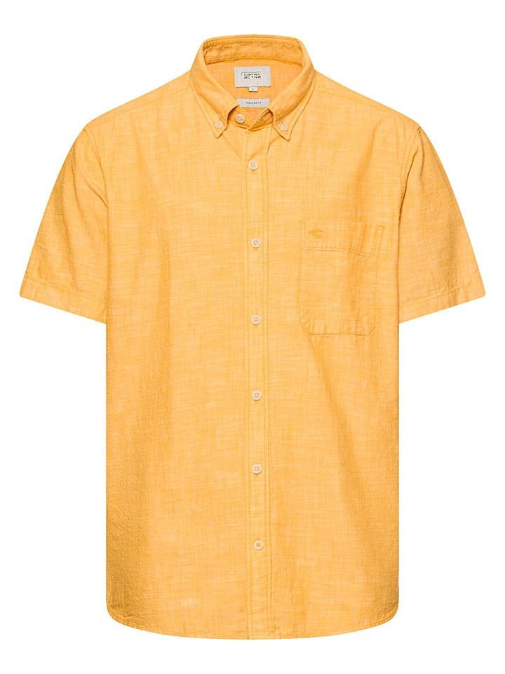 Camel Active Koszula - Regular fit - w kolorze żółtym