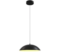 Lampy sufitowe - Wofi 6001-104 - LED Żyrandol ściemnialny na lince ROSCOFF LED/19W/230V czarne/złoty - miniaturka - grafika 1