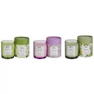 Aromaterapia - 3 świeczki zapachowe sojowe biała herbata/lawenda/jaśmin COLORFUL BARREL - miniaturka - grafika 1