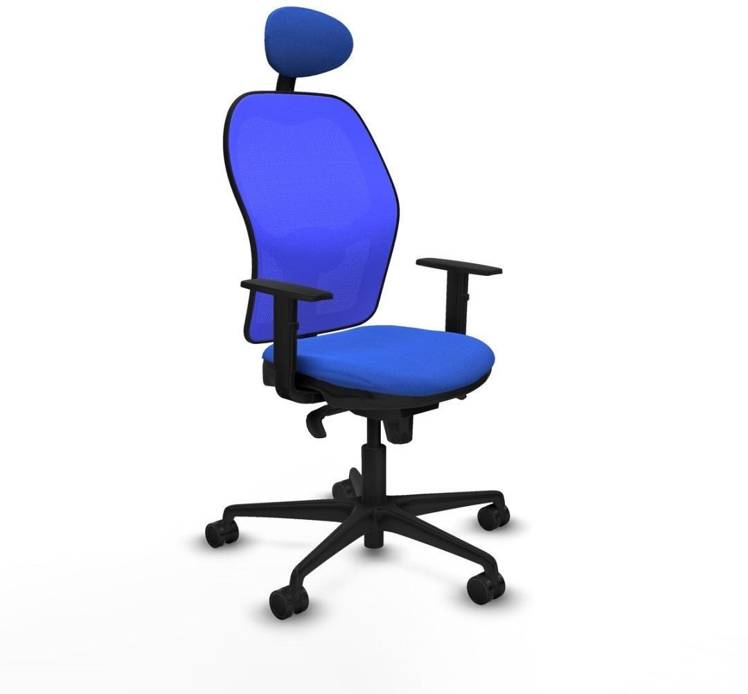 Krzesło Biurowe z Zagłówkiem Jorquera Piqueras y Crespo 1D036N1 Niebieski