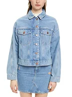 Kurtki i płaszcze dla dziewczynek - edc by ESPRIT Damska kurtka 023CC1G306, 902/BLUE MEDIUM WASH, M, 902/Blue Medium Wash, M - miniaturka - grafika 1