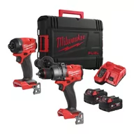 Zestawy elektronarzędzi - Milwaukee M18 FPP2A3-502X akumulatorowy 2-narzędziowy zestaw Powerpack (M18 FPD3+ M18 FID3) 18V 2x5,0Ah Li-Ion w walizce HD Box 4933480873 - miniaturka - grafika 1