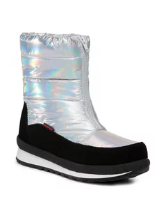 CMP Śniegowce Kids Rae Snow Boots Wp 39Q4964J Srebrny - Buty dla dziewczynek - miniaturka - grafika 1
