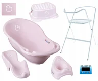 Wanienki dla dzieci - WANIENKA DLA DZIECKA TEGA BABY WYPRAWKA ZESTAW 8w1 WANNA STOJAK AKCESORIA - miniaturka - grafika 1