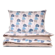 Pościel dla dzieci - Pościel 100x135 Wędrowne słonie - miniaturka - grafika 1