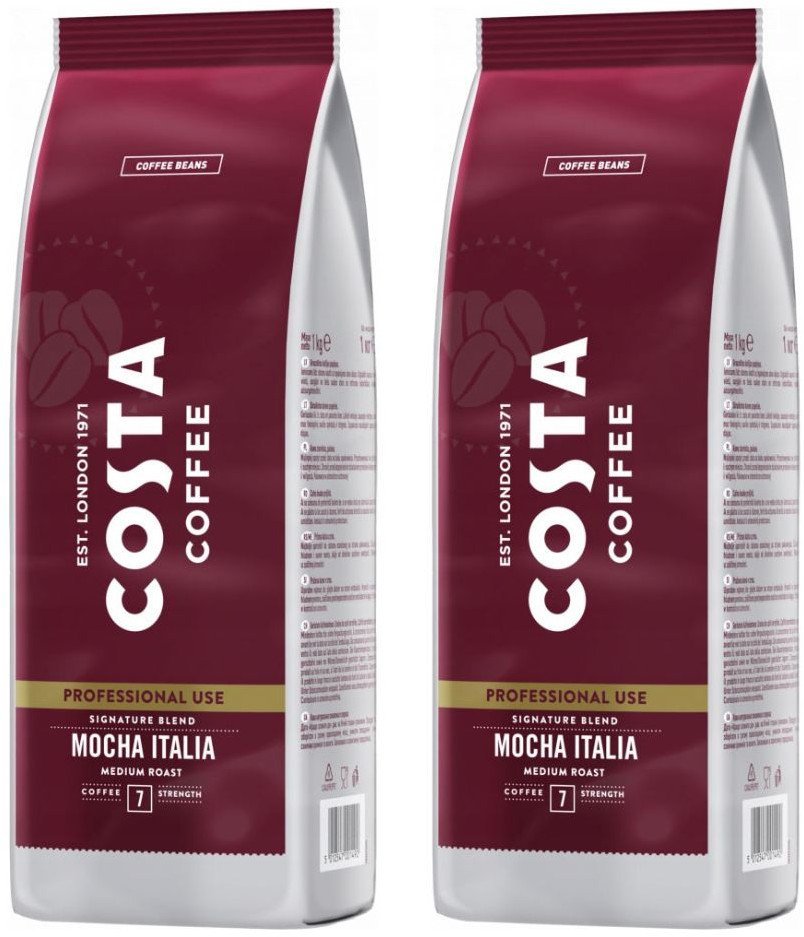 Kawa ziarnista Costa Signature Blend Mocha Italia Medium Roast 2x 1kg