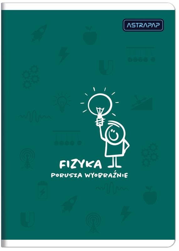 Zeszyt tematyczny ASTRAPAP A5 60k kratka FIZYKA 102025003