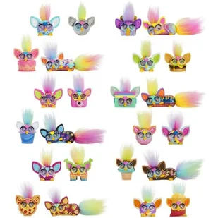 Maskotka HASBRO Furby Minis G04575D0 (2 szt.) - Maskotki i pluszaki - miniaturka - grafika 1