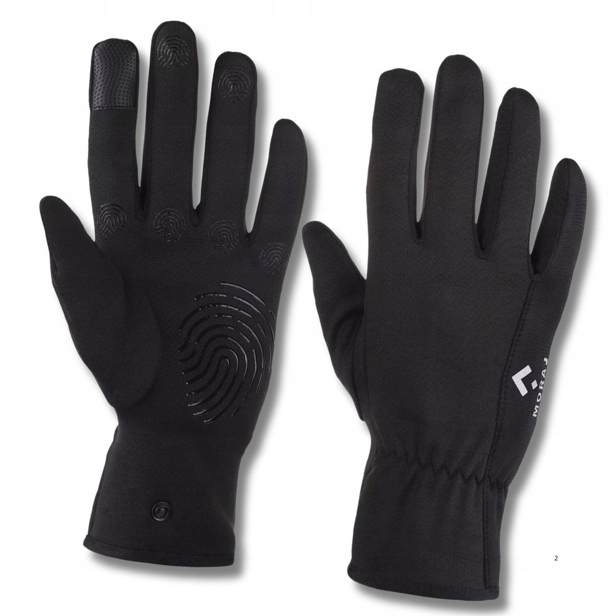 Antypoślizgowe Sportowe Rękawiczki Męskie System Touch Screen Abs Moraj