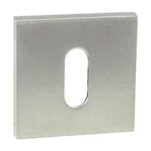 Domino Szyld QRS na klucz nikiel satyna - Klamki Domino Szyld QRS na klucz nikiel satyna - Klamki - miniaturka - grafika 1