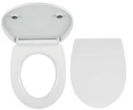 Deski sedesowe - Novaservis Akcesoria - Deska sedesowa, SoftClose, biała WC/SOFTNEW - miniaturka - grafika 1