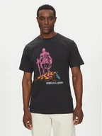 Koszulki męskie - Element T-Shirt ELYZT00524 Czarny Relaxed Fit - miniaturka - grafika 1