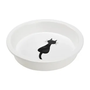AniOne Miska ceramiczna z sylwetką - Miski dla kotów - miniaturka - grafika 1