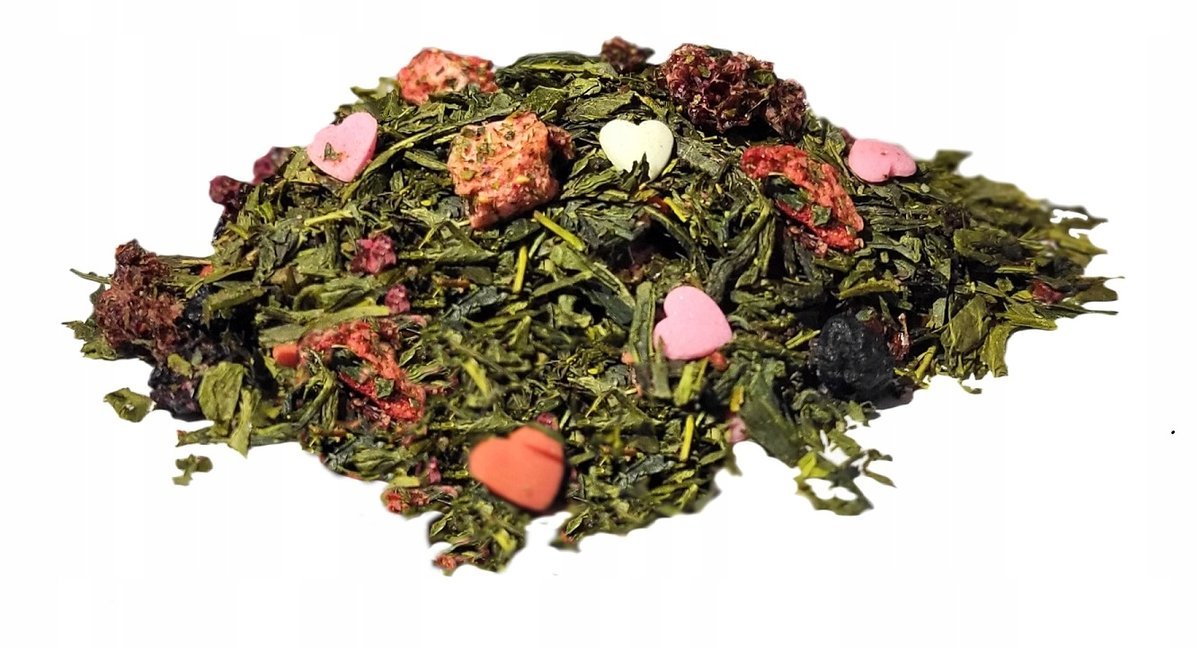 SZEPT KUPIDYNA herbata zielona aromatyzowana walentynkowa 50 g Skworcu