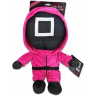 Maskotki i pluszaki - SQUID GAME STRAŻNIK GRY PLUSZAK 30 CM MASKOTKA KOLEKCJONERSKA KWADRAT - miniaturka - grafika 1