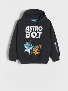 Reserved - Bluza z kapturem Astro Bot - czarny - Bluzy dla chłopców - miniaturka - grafika 1