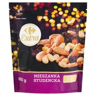Bakalie - Carrefour Extra Mieszanka studencka 180 g - miniaturka - grafika 1