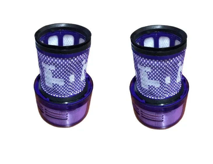 2x Niebieski Filtr Zamienny Do Odkurzacza Do Dyson V12