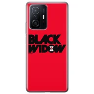 Etui i futerały do telefonów - ERT GROUP etui na telefon Xiaomi 11T 5G / 11T PRO 5G, case oryginalny i oficjalnie licencjonowany przez Marvel, wzór Czarna Wdowa 010, optymalnie dopasowane, plecki z TPU - miniaturka - grafika 1