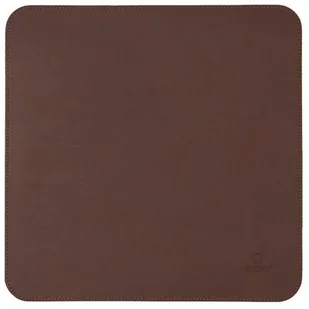 Podkładka BALTAN Skóra naturalna M Ciemnobrązowy - Podkładki pod mysz - miniaturka - grafika 1