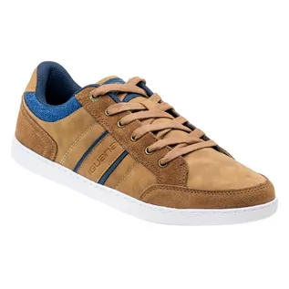 Buty sportowe męskie - IGUANA Męskie Buty casual OWEN 6544-CAMEL - grafika 1