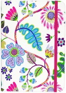 Notesy i bloczki - PETER PAUPER PRESS Notatnik mini Fantazyjne Kwiaty - - miniaturka - grafika 1