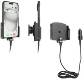 Uchwyty samochodowe do telefonów - Uchwyt USB-C do iPhone 15 Plus obsługujący CarPlay - miniaturka - grafika 1