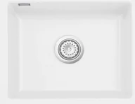 Zlewozmywaki - SystemCeram MERA 57-F/O POLAR 13 (biały mat) (51570113) - miniaturka - grafika 1