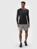 Spodenki męskie - 4F Spodenki treningowe 4Way Stretch męskie - szare 3XL - miniaturka - grafika 1