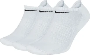 Nike Nike Everyday Cushion No Show 3Pak skarpety niskie 100 : Rozmiar - 47 - 50 SX7673-100 - 14129_175140 - Skarpety termoaktywne - miniaturka - grafika 1