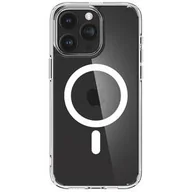 Etui i futerały do telefonów - Obudowa dla telefonów komórkowych Spigen Crystal Hybrid MagSafe na Apple iPhone 15 Pro Max (ACS06450) przezroczysty - miniaturka - grafika 1
