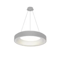 Lampy sufitowe - Azzardo Lampa wisząca Sovana 45 CCT styl nowoczesny aluminium akryl szary AZ3438 - miniaturka - grafika 1