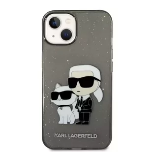 Etui Karl Lagerfeld KLHCP14MHNKCTGK do iPhone 14 Plus 6,7" hardcase Gliter Karl&Choupette - Etui i futerały do telefonów - miniaturka - grafika 7