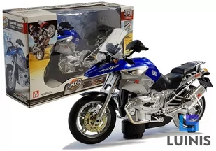 Motocykl Na Baterie ze Światłami i Muzyką - Samochody i pojazdy dla dzieci - miniaturka - grafika 1