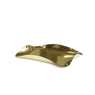 Taca Wave złota - Biżuteria - akcesoria - miniaturka - grafika 1